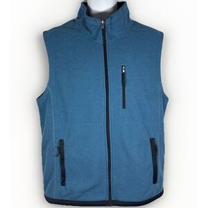 Panhandle Powder River Outfitters Full Zip Vest Men's Sz L Honey Comb Micro Mesh